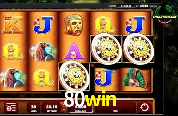 Interface do App 80win